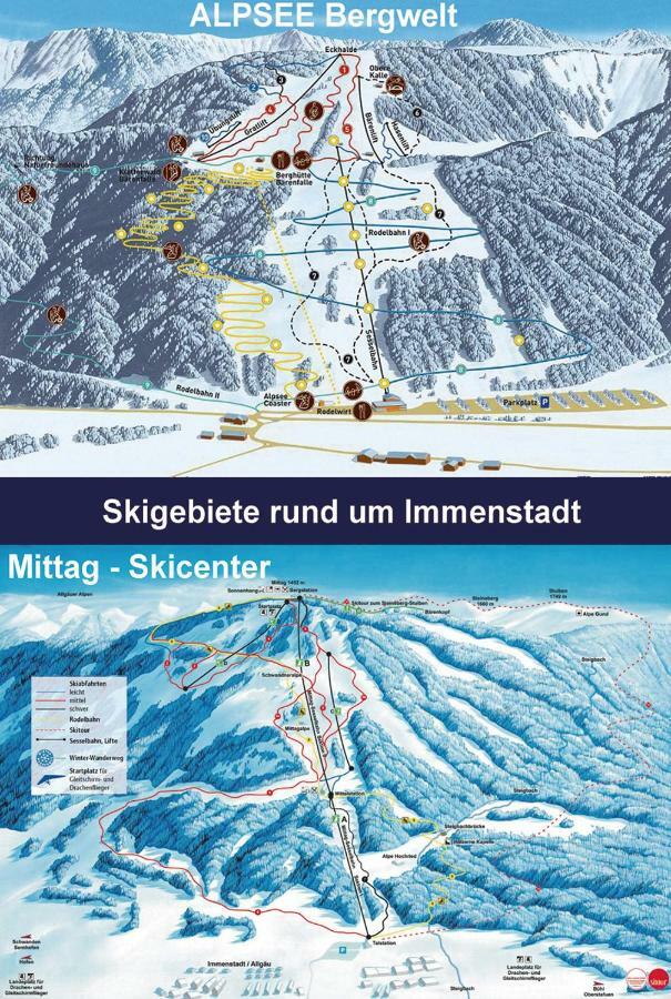 Appartemant Steineberg Имменштадт-им-Альгой Экстерьер фото